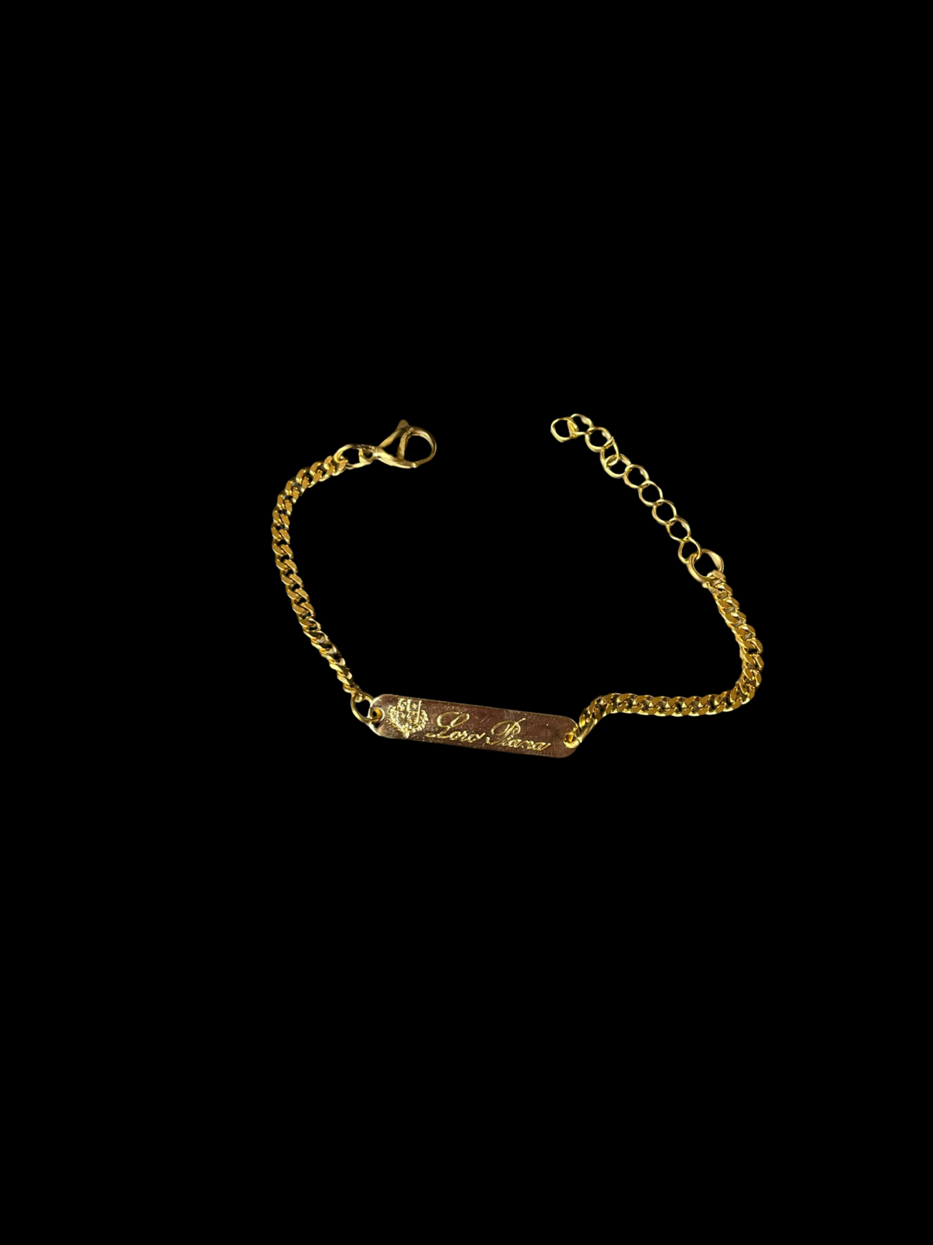 Repurposed Piana Gold Chain Bracelet